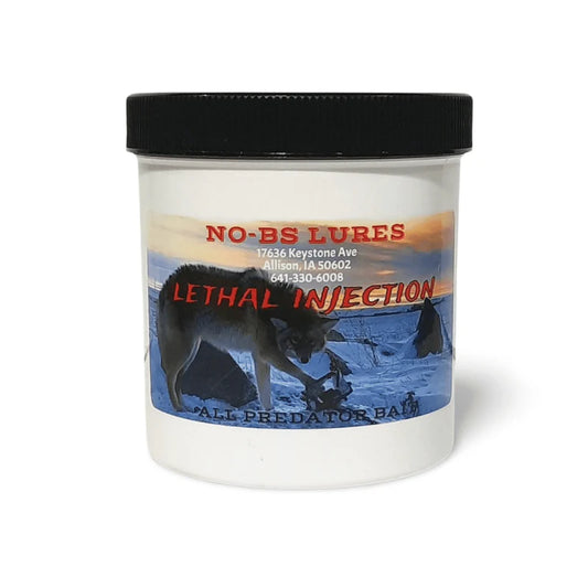 Lethal Injection All Predator Paste Bait No-BS Lures - 16 oz