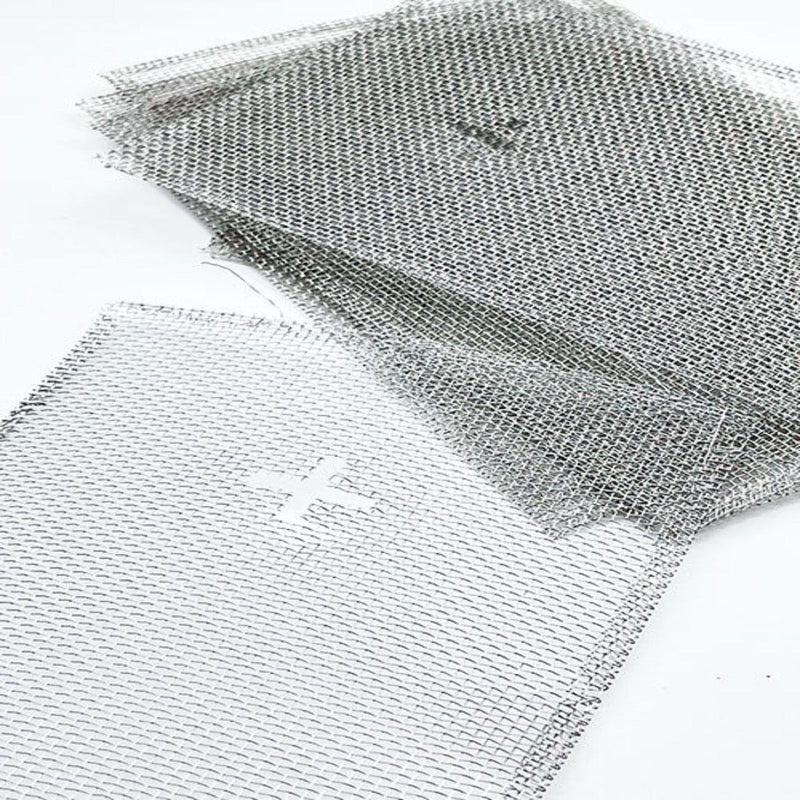 Aluminum Wire Screen Pan Covers #2 or #3 Coilspring Size - 12 Pack