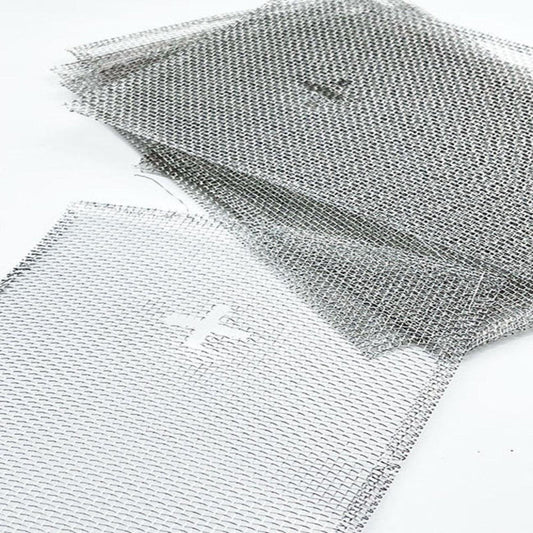 Aluminum Wire Screen Pan Covers #2 or #3 Coilspring Size - 12 Pack