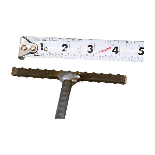 24" x 3/8" T-Bar Rebar Anchor Stakes - 1 dozen
