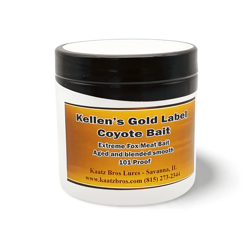 Gold Label - Coyote Bait - Kellen's Bait Kaatz Bros Lures 16oz