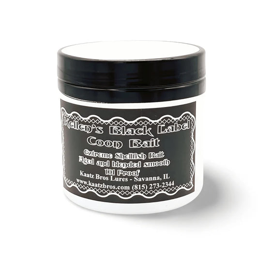 Black Label Coon Bait - 16 oz. - Kellen's Bait Kaatz Bros Lures