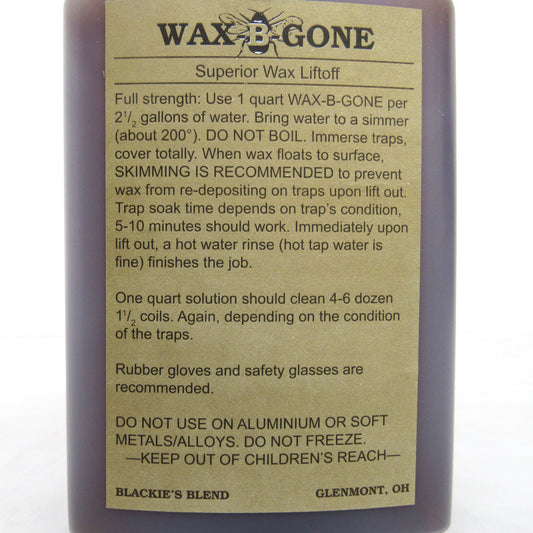Wax-B-Gone - Quart Superior Wax Lift Off Remover