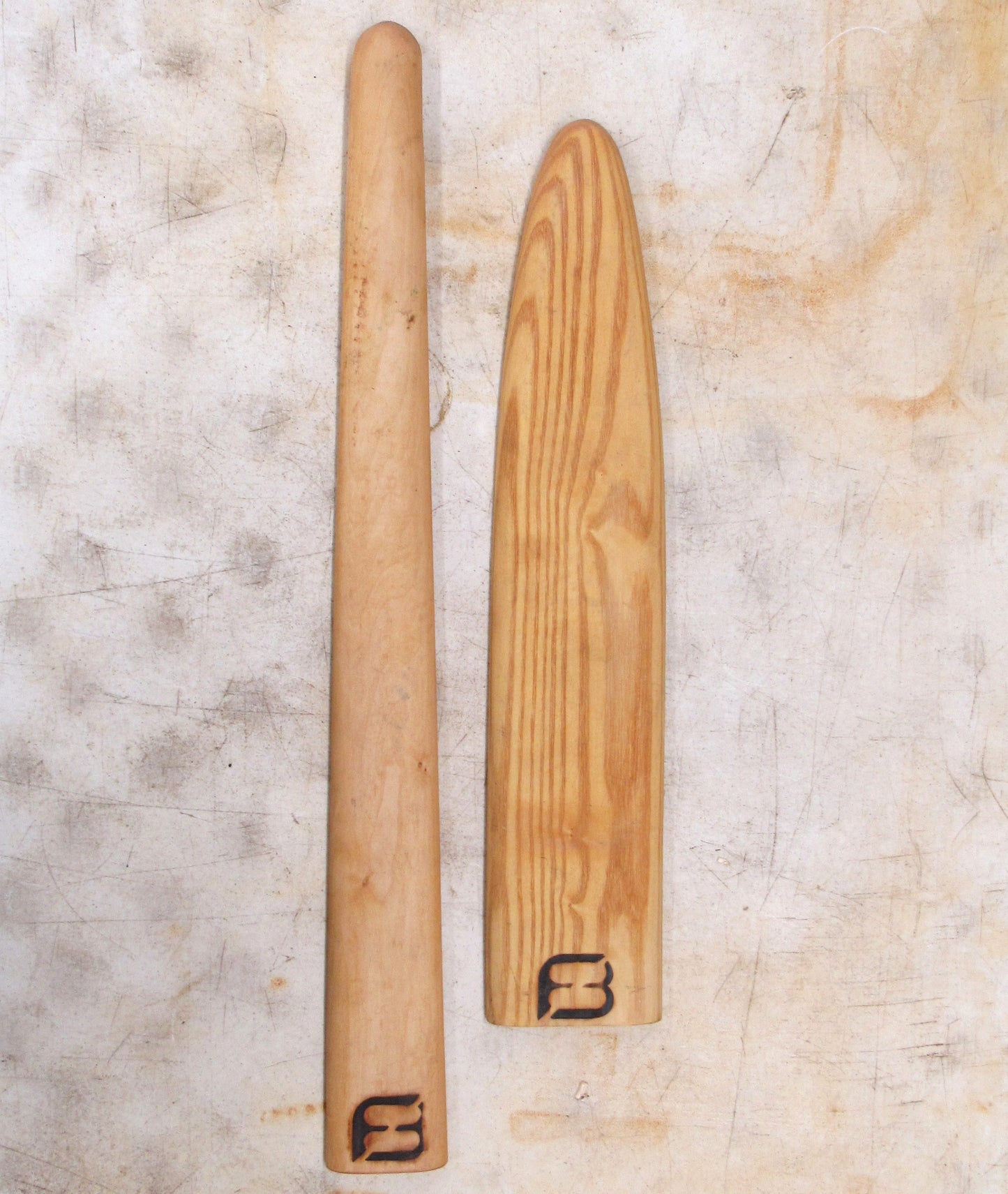 Freedom Brand Small Hardwood Fleshing Beams Set of 2 New Old Stock