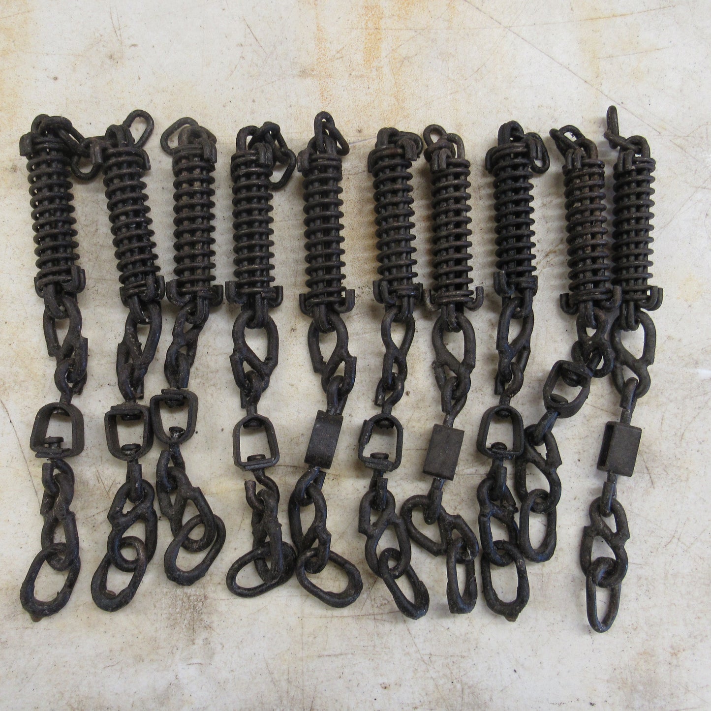 10 Used JC Conner Shock Springs with Chain