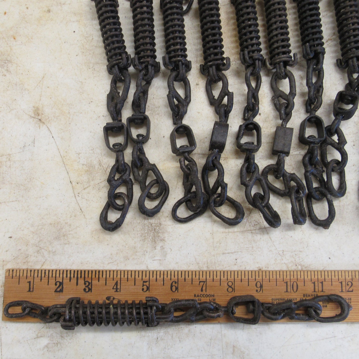 10 Used JC Conner Shock Springs with Chain