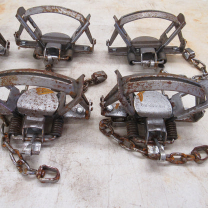 5 New with Surface Rust MB 550 4 Coil Offset Traps