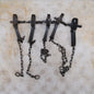 5 Used Duke #1 Long Spring Traps