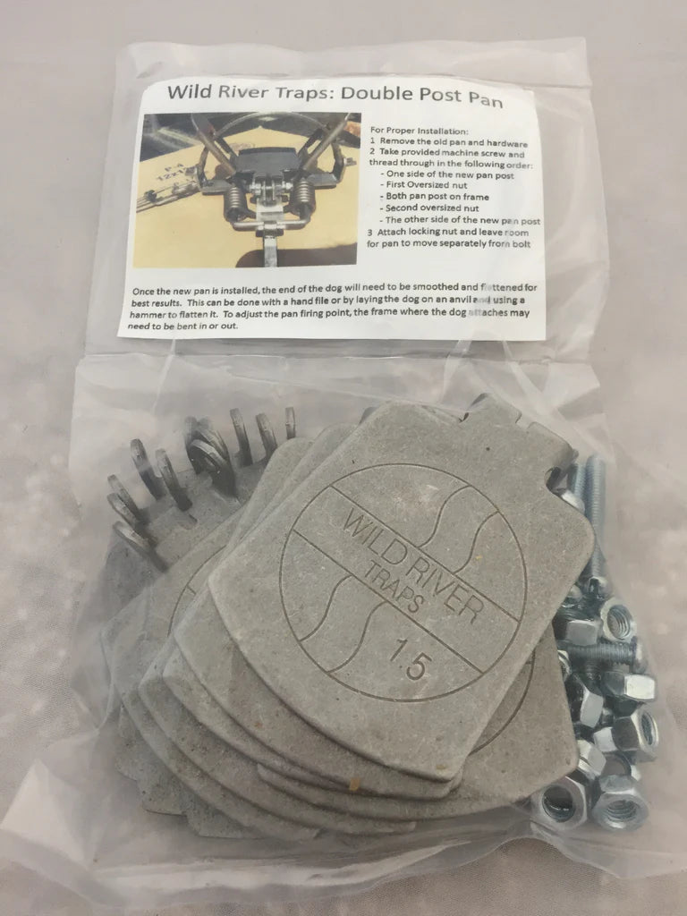 1.5 Duke and Victor Double Post Pan Kits Wild River