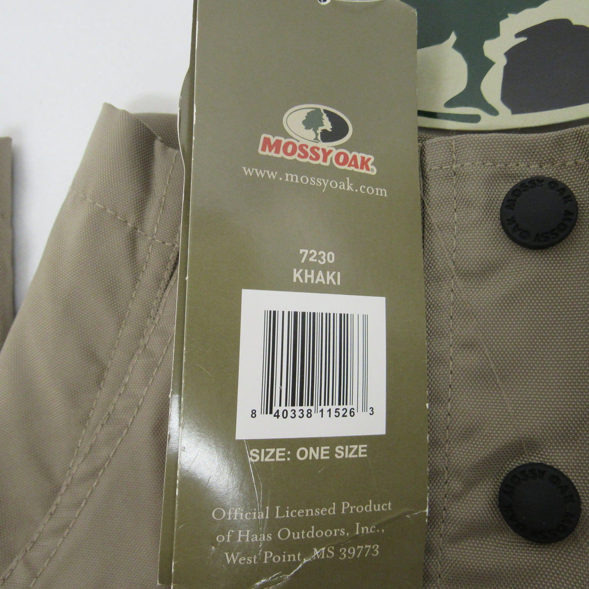 Mossy Oak Hunting Khaki Upland Chaps New With Tags