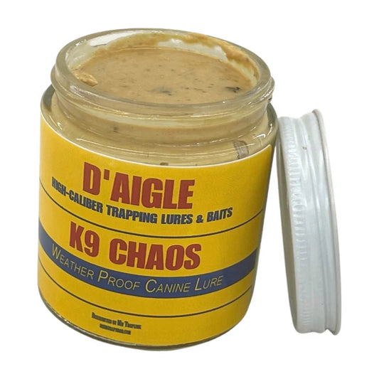 K9 Chaos - D'Aigles Lures 4 Ounce Jar