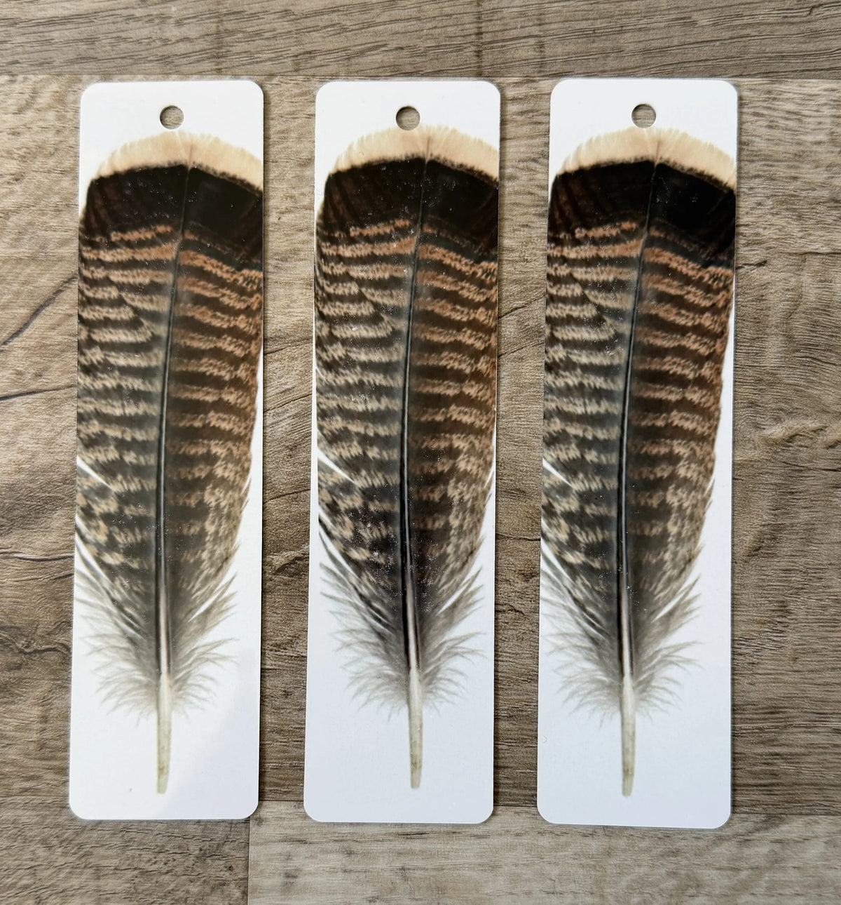 Metal Feathers for Flagging Sets SheTraps Turkey or Pheasant