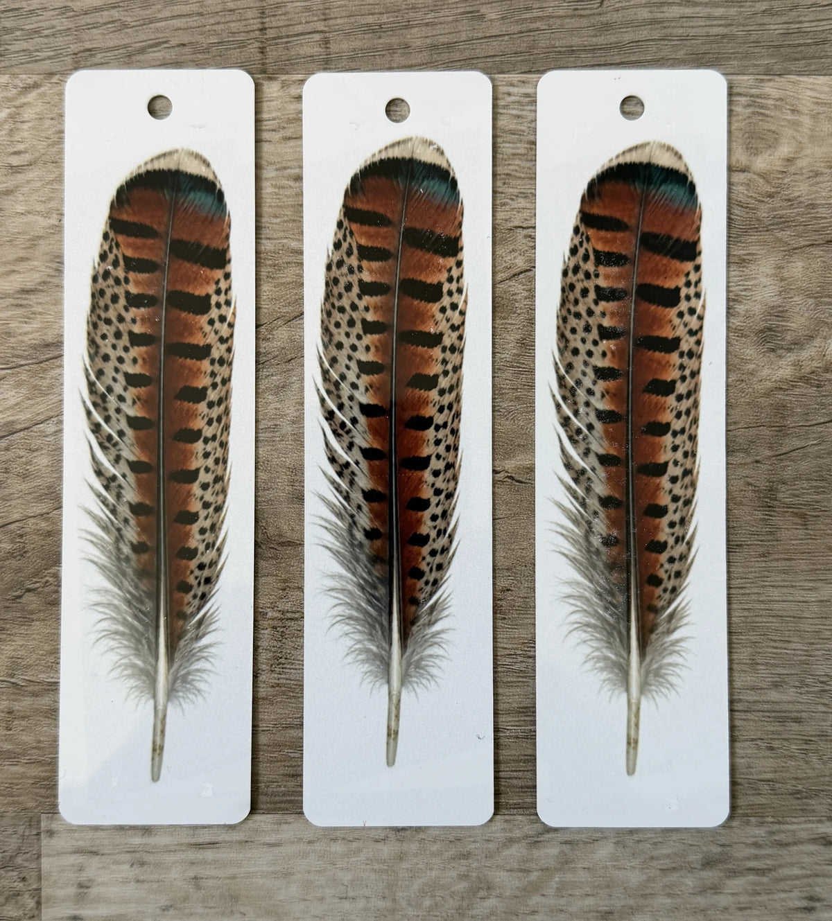 Metal Feathers for Flagging Sets SheTraps Turkey or Pheasant