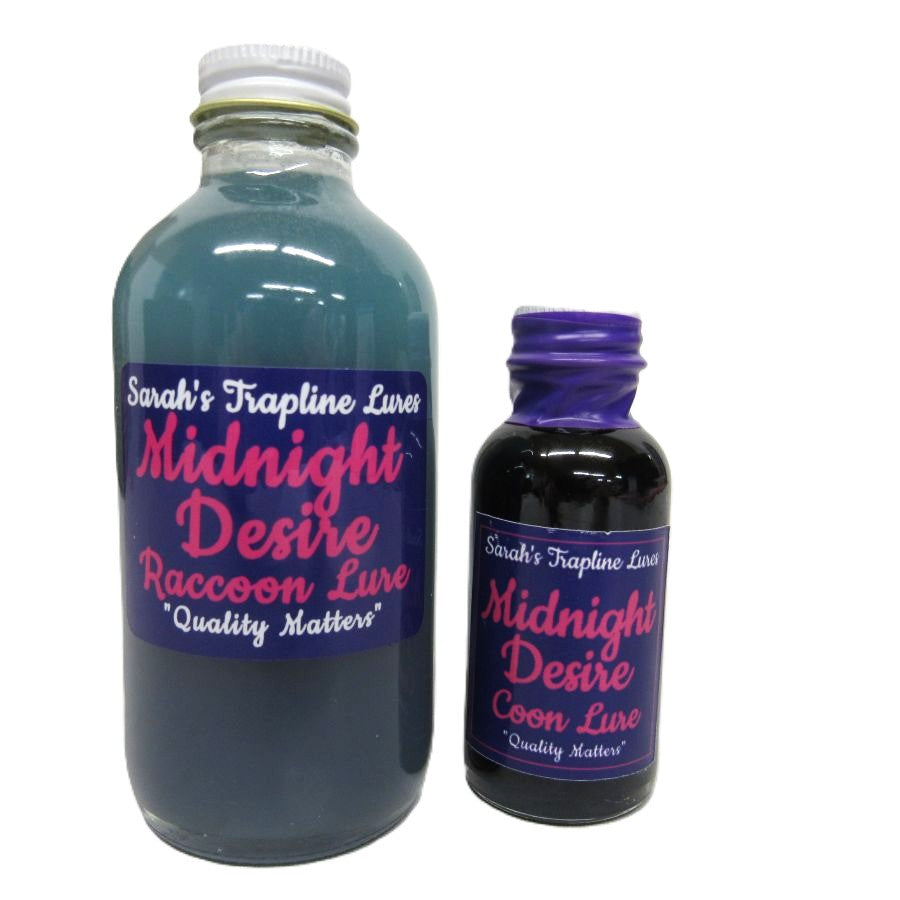 Midnight Desire Coon Lure SheTraps Sarahs Trapline Lures Nuisance Control