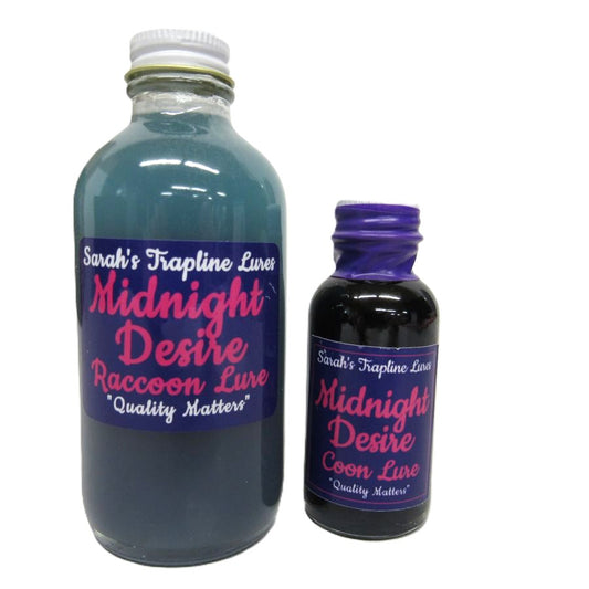 Midnight Desire Coon Lure SheTraps Sarahs Trapline Lures Nuisance Control