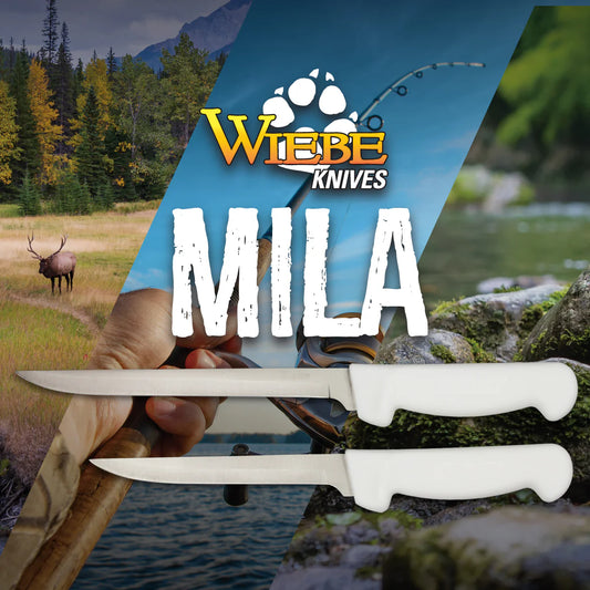 Wiebe Mila 6" or 8" Fillet Knife