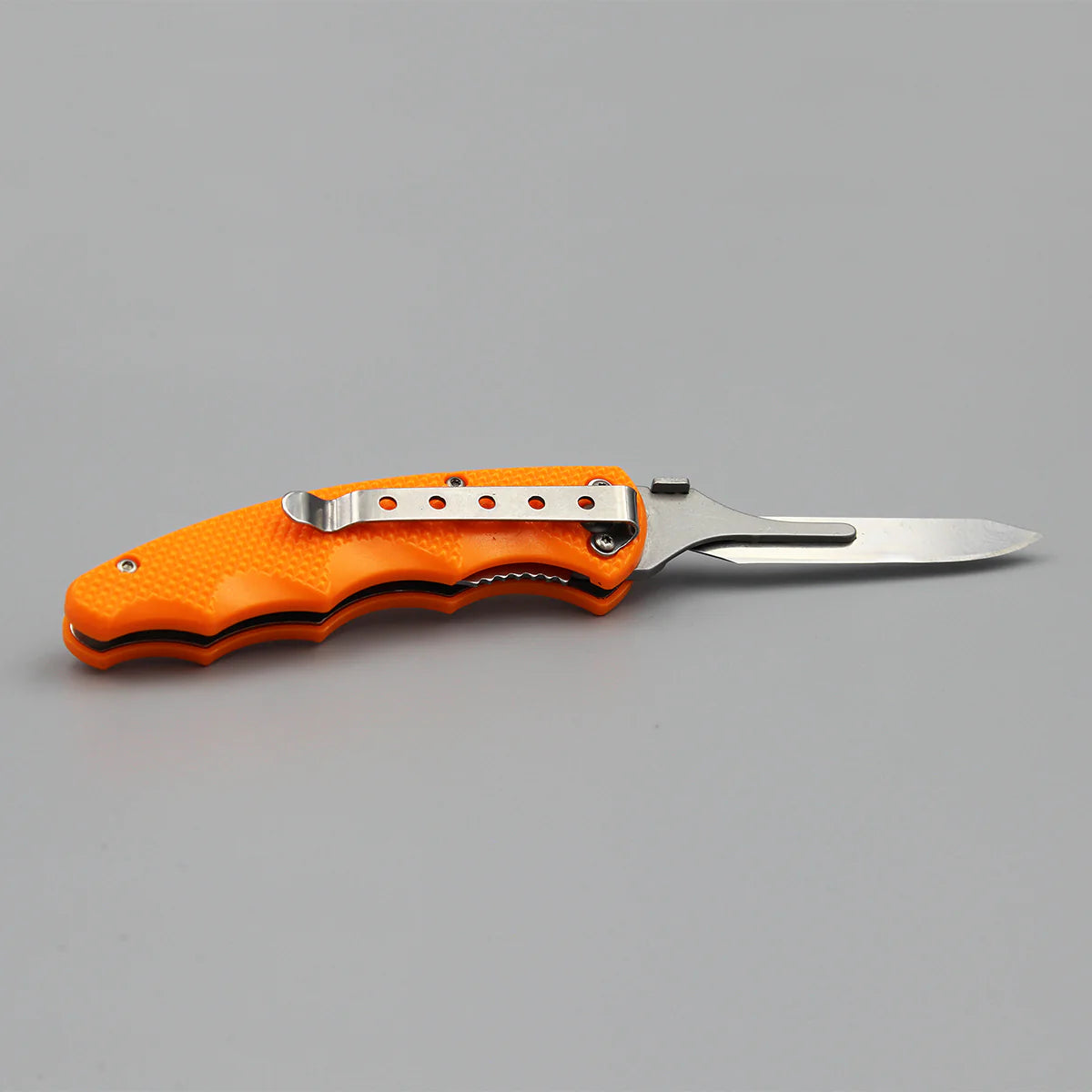Wiebe Monarch Skinning Knife Wicked Sharp Folding Scalpel Blade 3 Extra Blades