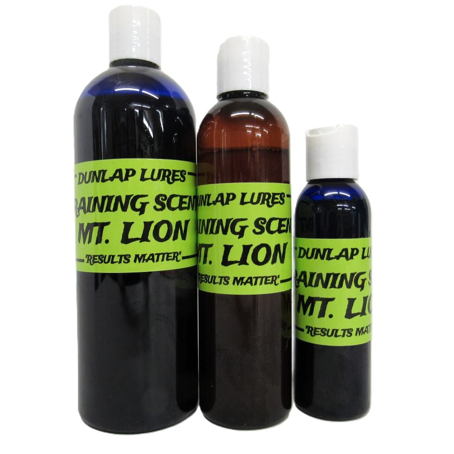 Hunting Dog Training Scents Dunlap Lures Rabbit Bobcat Coyote Raccoon Bear Deer Red Fox Squirrel Mt Lion Wild Hog