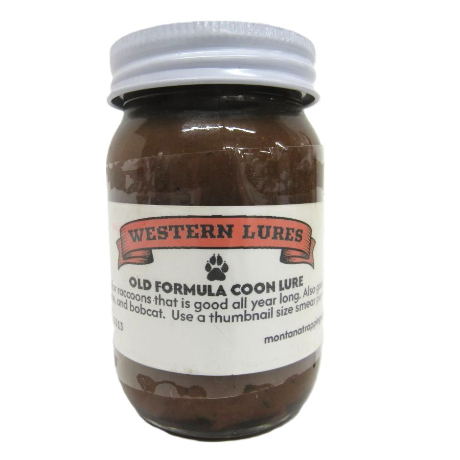 Old Timer Coon Raccoon + Lure 4 oz Jar