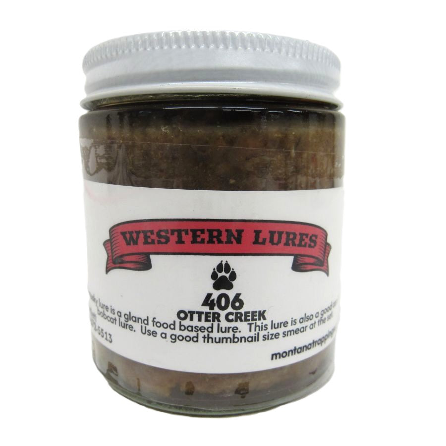 Otter Creek Gland Food Lure Western Lures 4oz Jar