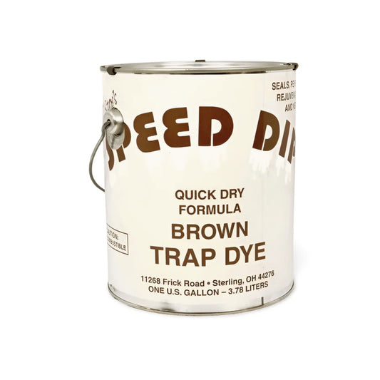 Andy Stoe's Speed Dip Snare & Trap Dip Dye Brown Quart or Gallon