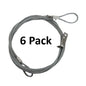 6 Pack Minnesota Brand Slide Wires Or Drowning Cables