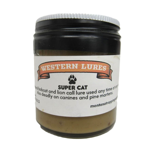 Super Cat Bobcat Lion Call Lure Western Lures 4oz Jar