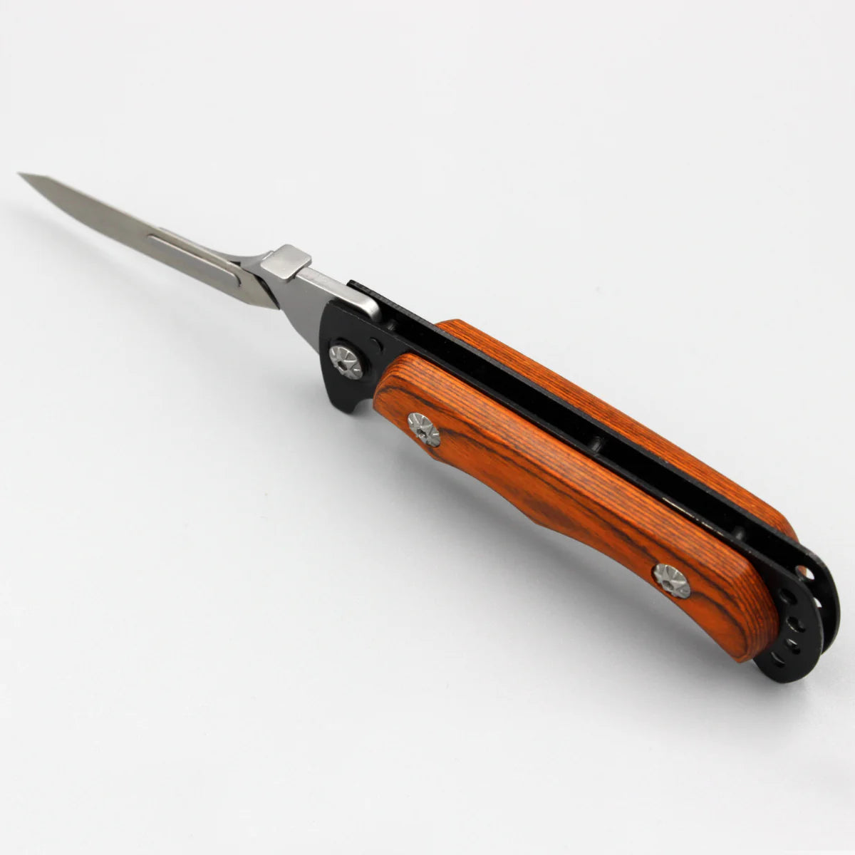 Wiebe Vixen Wicked Sharp Folding Scalpel Knife with 24 Replacement Blades
