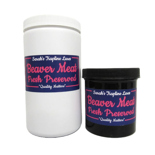 Ground Beaver Meat Fresh Preserved Trapping Bait or Ingredient SheTraps