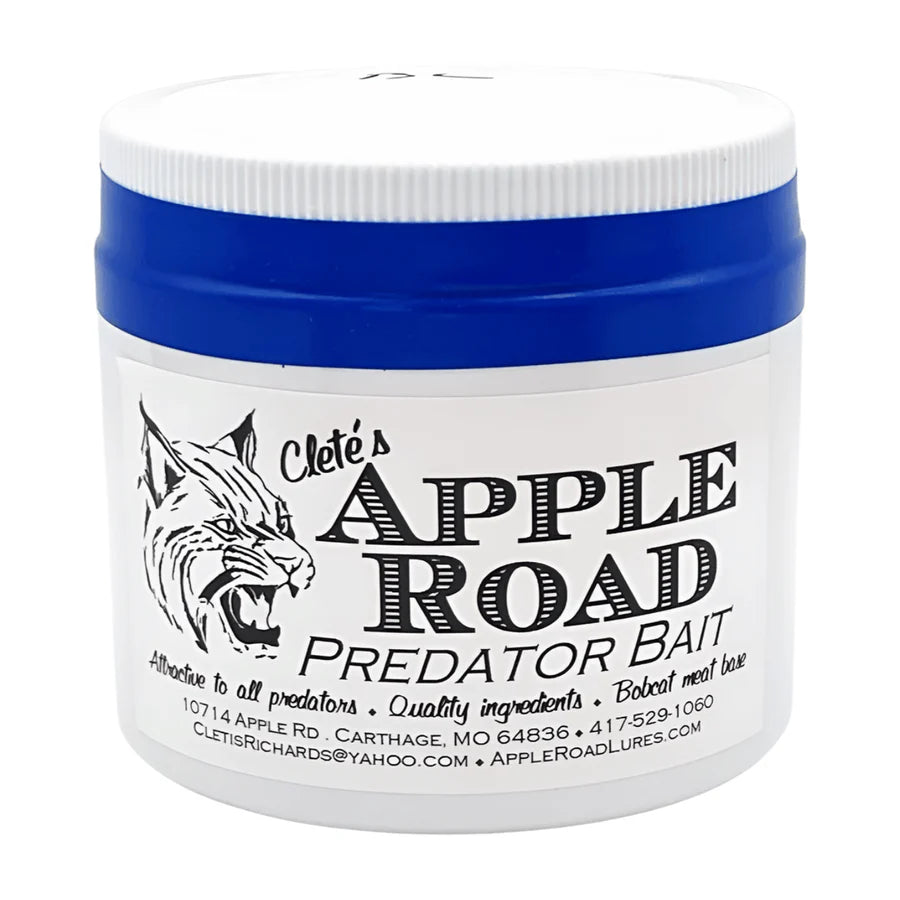 Clete's Apple Road Predator Bait 16 Ounce Jar