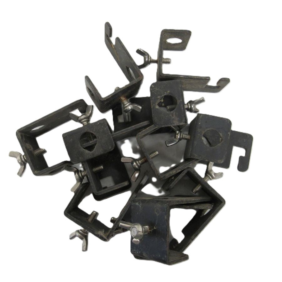 12 Hangman Brackets GENTLY USED Barkers Trapping Supplies