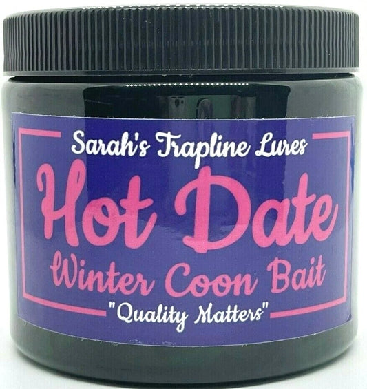 Hot Date Winter Coon Bait SheTraps Large 16 ounce