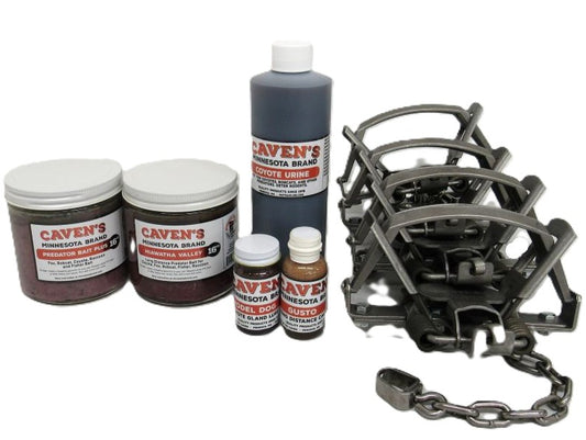 9 Piece Minnesota Brand MB 550 Predator Trapping Kit K-11
