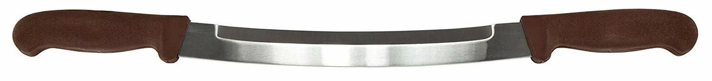 Caribou Double Edge Fleshing Knife Fur Handling