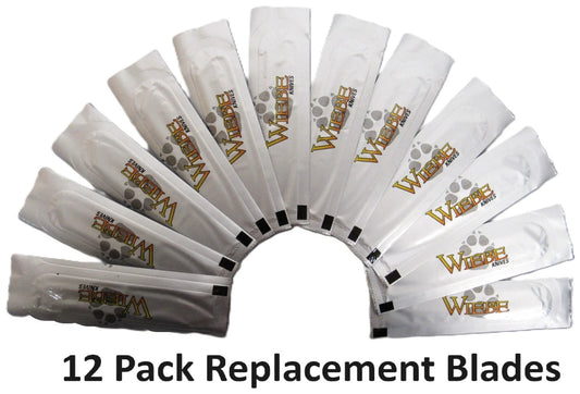 Wiebe Wicked-Sharp 3" Replacement Blades Pack Of 12 Also fit Gerber and Havalon Scalpel Knives