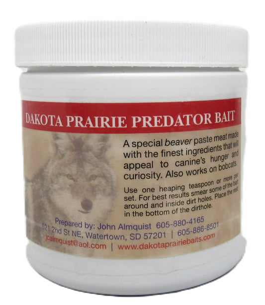 Dakota Prairie Beaver Paste Predator Bait - 16 Ounce