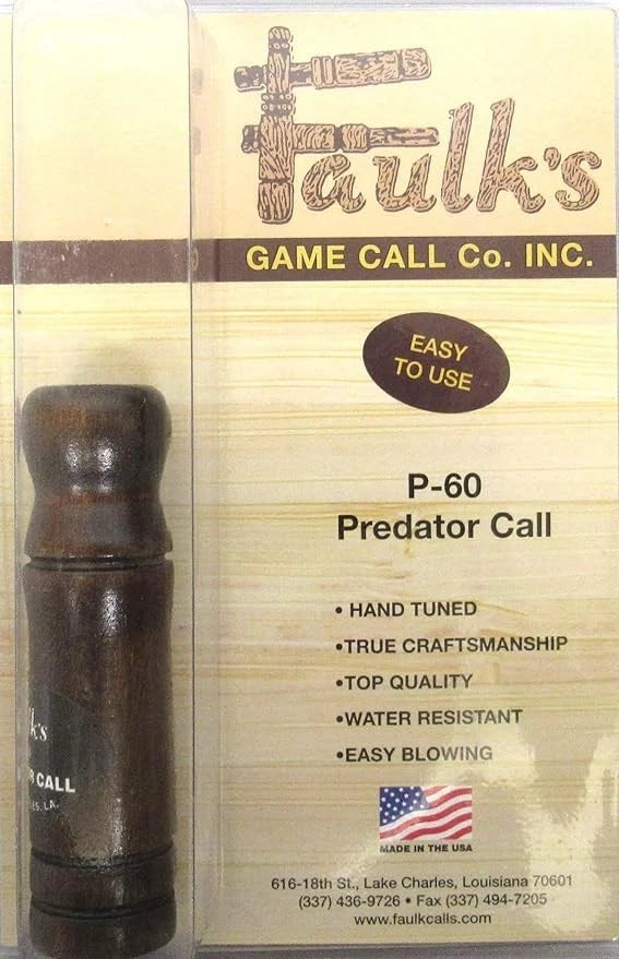 Predator Mouth Call Faulks P-60 Hunting Game Calls