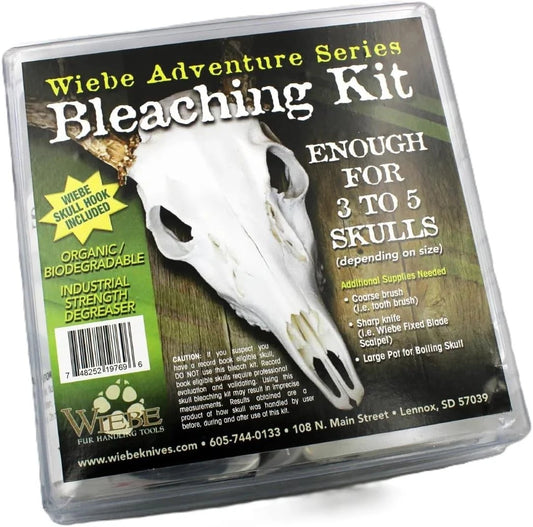Wiebe Skull Bleaching Kit Trapping Supplies