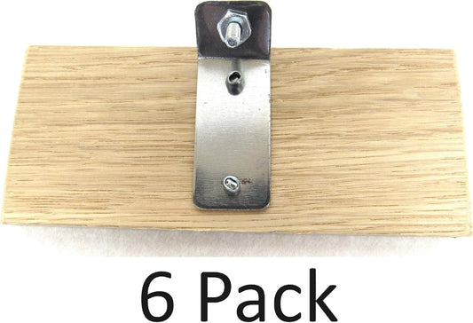 6 Hardwood Coni Pan 160/220 Body Grip Pans with Hardware