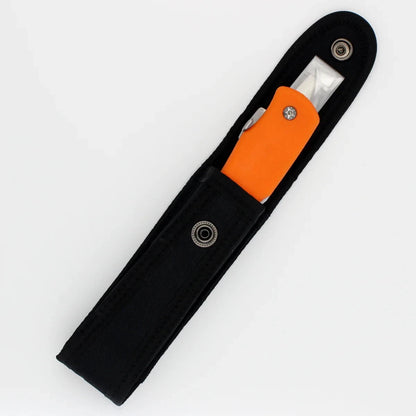 Wiebe Knives Tala Scalpel Lock Folding Knife Stainless Steel Blade Rubber Handle