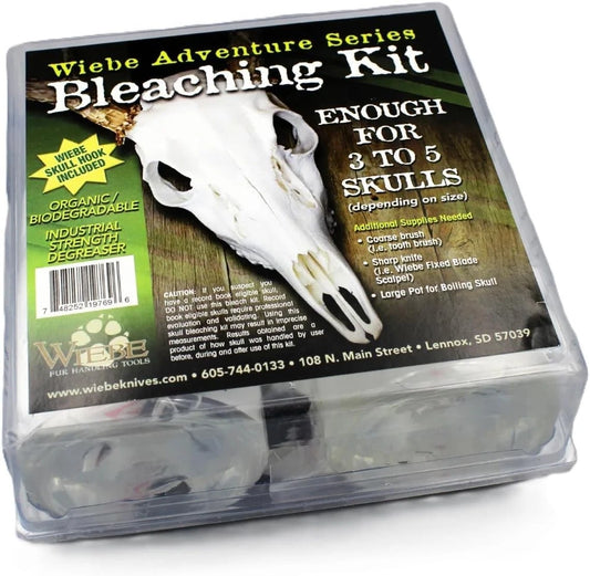 Wiebe Skull Bleaching Kit Trapping Supplies