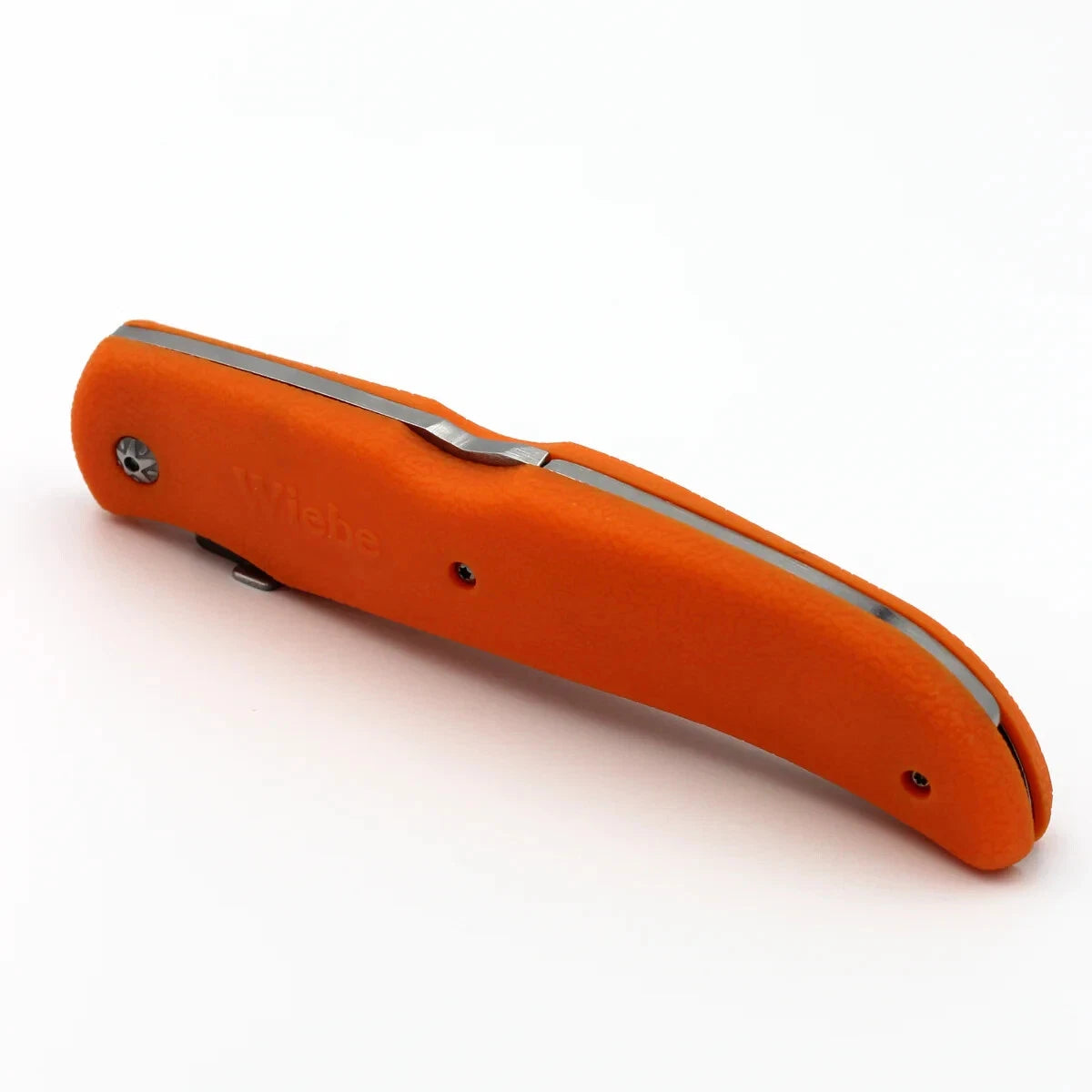 Wiebe Knives Tala Scalpel Lock Folding Knife Stainless Steel Blade Rubber Handle