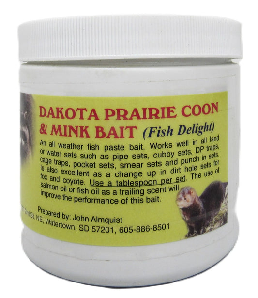 Dakota Prairie Coon & Mink Bait Fish Delight - 16 Ounce