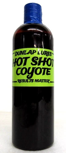 Coyote Hot Shot Winterized Urine and Gland Mix 16 Ounce Dunlap Lures