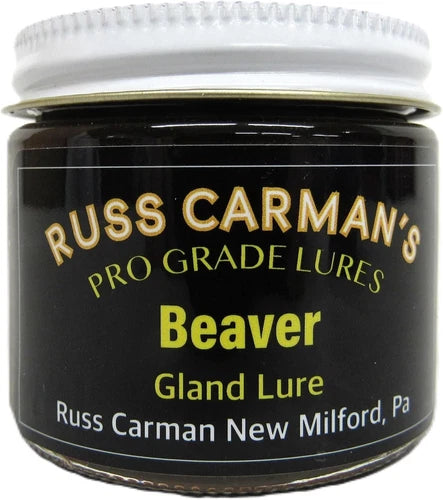 Beaver Gland Lure - Carman's Pro Grade Lures 2 oz Jar