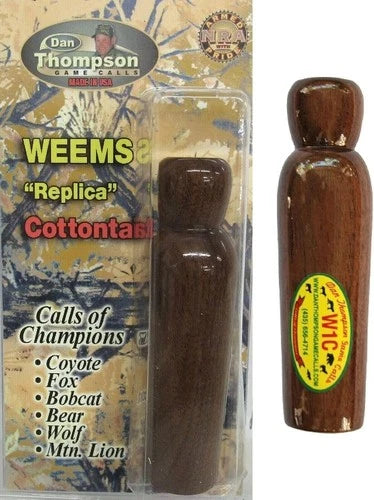 Weems Replica Cottontail Predator Mouth Call Dan Thompson Predator Game Calls