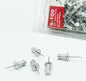 Push Pins - Aluminum Steel Point Heavy Duty 100 Count
