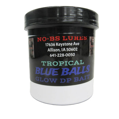 Berry or Tropical Blue Balls Glow DP Bait No-BS Lures