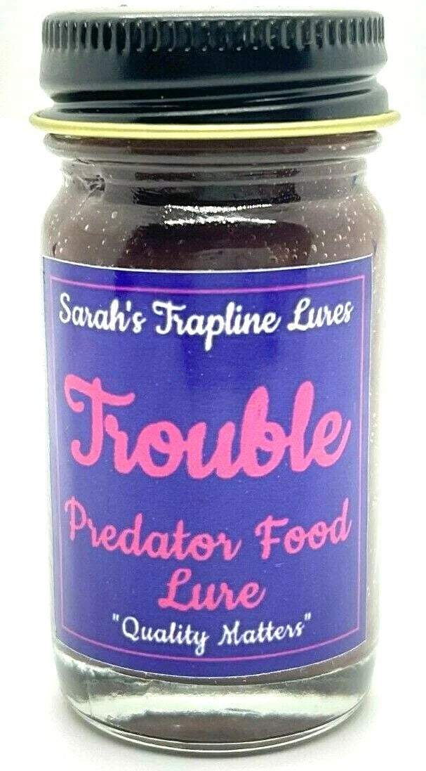 Trouble Predator Food Lure SheTraps 1 ounce Bottle