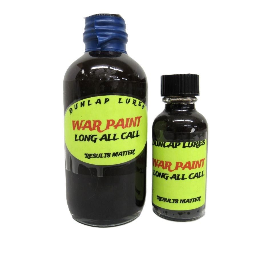 Call Paint War Paint Long All Call Lure Dunlap Lures – Bill's Trapping Supplies